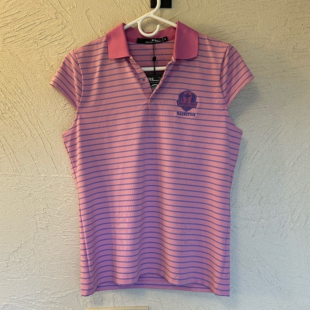 NWT Ralph Lauren RLX women’s golf polo shirt